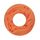 Majea Damen Loop Schal Cary – Eleganter Schlauchschal unifarben – 170x75cm weicher Rundschal für Business & Alltag (orange)