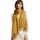 MaaMgic Schal Damen Warm Winter Herbst unifarben Baumwolle mit quasten/fransen, 20+ Farben Einfarbig & Kariert Pashmina Stola Schals MEHRWEG,Dunkel Gelb