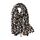 KRUIHAN Frauen Weichen Langen Hals Schal - Damenmode Leopard Tiermuster Cape,Abendgesellschaft Stilvolle Accessoires mit Quaste(Stil B-Beige)
