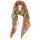 Van Der Rich ® - Tücher Schal Dessin Blumen Größe: 180cm*80cm - Damen (2-Rosa, TU)