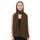 Shawl Factory Chiffon Schal Damen Khaki - Seidenweich und Federleicht - Eleganter Halstuch Schal - Polyester Tuch Halstuch Damen Frühling Sommer - Pflegeleichtes Schaltuch - Damenschal Leicht (Khaki)