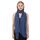 Chiffon Schal Damen Indigo - Seidenweich und Federleicht - Eleganter Halstuch Schal - Polyester Tuch Halstuch Damen Frühling Sommer - Pflegeleichtes Schaltuch - Damenschal Leicht (Indigo)
