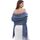 RIIQIICHY Damen Schal Blau Stola Festlich für Abendkleid Pashmina Schals Tücher für Frauen Hochzeit Schultertuch Frühling Winter Schal Warme Kuschelig