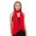 Shawl Factory Chiffon Schal Damen Rot - Seidenweich und Federleicht - Eleganter Halstuch Schal - Polyester Tuch Halstuch Damen Frühling Sommer - Pflegeleichtes Schaltuch - Damenschal Leicht (Rot)