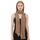 Chiffon Schal Damen Dunkel Taupe - Seidenweich und Federleicht - Eleganter Halstuch Schal - Polyester Tuch Halstuch Frühling Sommer - Pflegeleichtes Schaltuch - Damenschal Leicht (Dunkel Taupe)