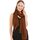 Shawl Factory Chiffon Schal Damen Braun - Seidenweich und Federleicht - Eleganter Halstuch Schal - Polyester Tuch Halstuch Damen Frühling Sommer - Pflegeleichtes Schaltuch - Damenschal Leicht (Braun)