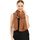 Chiffon Schal Damen Hellbraun - Seidenweich und Federleicht - Eleganter Halstuch Schal - Polyester Tuch Halstuch Damen Frühling Sommer - Pflegeleichtes Schaltuch - Damenschal Leicht (Hellbraun)