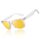 LINVO Sonnenbrille Herren Damen Polarisiert Retro Stil Rechteckig Vintage Klassisch Unisex UV400 Cat