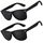 LINVO Sonnenbrille Herren Damen Polarisiert Retro Stil Rechteckig Vintage Klassisch Unisex UV400 Cat 3 CE