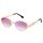 kunchu Sonnenbrille-Damen-Polarisiert-Unisex-Herren-Gold-Metal-Retro-Oval-Trendy-Sonnenbrillen-Vintage-Uv400-Classic-Ultraleicht-Schutz，Geeignet FüR Camping-fotografie-Outdoor-Geschenke für frauen-12