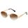 kunchu Sonnenbrille-Damen-Polarisiert-Unisex-Herren-Gold-Metal-Retro-Oval-Trendy-Sonnenbrillen-Vintage-Uv400-Classic-Ultraleicht-Schutz，Geeignet FüR Camping-fotografie-Outdoor-Geschenke für frauen-3