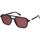 SOJOS Sonnenbrille Damen Herren Retro, Vintage Eckig Kunststoff Trendy Damen Herren Sonnenbrillen SJ2202