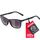 ALPINA JAIDA - Verspiegelte und Bruchsichere Sonnenbrille Mit 100% UV-Schutz Für Erwachsene, black matt, One Size