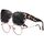 KANASTAL Übergröße Überzieh Sonnenbrille Herren und Damen Polarisiert Überbrille Sonnenbrille für Brillenträger UV400 Sonnenschutz, Grau Leopard Rahmen Schwarz Gläser