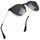 kunchu Sonnenbrille-Damen-Polarisierte-Sonnenbrille-Rund-UV400-im-Retro-Sonnenbrille-für-Damen & Herren Schutz Vintage Graduell grau
