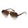 FEISEDY Retro 70er Jahre Sonnenbrille Damen Herren Vintage Square Brille mit UV400 Schutz B4158