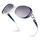 Sunier Sonnenbrille Damen Polarisiert Groß Übergroße Elegant Klassische Vintage Oversize Sonnenbrille Frauen mit 100% UV400 Schutz