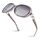 Sunier Sonnenbrille Damen Polarisiert Groß Übergroße Elegant Klassische Vintage Oversize Sonnenbrille Frauen mit 100% UV400 Schutz