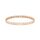 Lacoste Gliederarmband für Damen Kollektion METROPOLE in Roségold mit eingraviertem Petit Piqué - 2040467