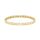 Lacoste Gliederarmband für Damen Kollektion METROPOLE in Gelbgold mit eingraviertem Petit Piqué - 2040465