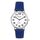 Ravel - Unisex - Armbanduhr mit großen Ziffern - Blau/Silbernes Ton/Weißes Zifferblatt - Analoges Quarzwerk - R0105.50.1