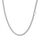 PROSTEEL Herren Kette Collier Edelstahl 46cm/18 in. Panzerkette Halskette 3mm breit kubanische Gliederkette Hip Hop Link Chain Necklace Modeschmuck Accessoire für Männer Frauen