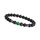 GD GOOD.designs Chakra Perlenarmband aus Onyx Natursteinperlen | Kugelarmband mit grüner Malachit Perle | Armband Männer (Gruen)