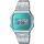 CASIO Unisex Erwachsene Armbanduhr Digital Quarz Edelstahl A168WEM-2EF
