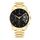 Tommy Hilfiger Multi Zifferblatt Quarz Uhr für Herren mit Goldfarben Edelstahlarmband - 1710447