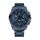 Tommy Hilfiger Analoge Multifunktionale Quarz-Uhr für Herren 48 mm - Blaues Edelstahlarmband, Halbmatt Blaues Zifferblatt, Unterzifferblätter für Tag und Datum, Wasserdicht bis 5ATM - 1791560