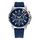 Tommy Hilfiger Multi Zifferblatt Quarz Uhr für Herren mit Blaues Silikonarmband - 1791791