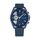 Tommy Hilfiger Multi Zifferblatt Quarz Uhr für Herren mit Blaues Edelstahl-Mesh-Gliederarmband - 1710648