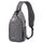 SKYSPER Brusttasche Herren Sling Bag Klein Crossbody Bags Männer Damen Leicht Schultertasche Umhängetasche Wandern Outdoor Reisen