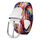 TANGCHAO Stoffgürtel Stretchgürtel Elastik Flechtgürtel Geflochtener und Elastischer Dehnbarer Gürtel für Damen und Herren Breite 3.3cm Regenbogen 90cm