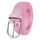 TANGCHAO Stoffgürtel Stretchgürtel Elastik Flechtgürtel Geflochtener und Elastischer Dehnbarer Gürtel für Damen und Herren Breite 3.3cm Rosa 105cm