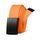 LXMY Gürtel Herren,Herren Gürtel Ohne Löcher,Stufenlos Verstellbar Canvas Stoff Gürtel Herren,Der Outdoor Business Arbeitsgürtel Passt überall Hin(Orange)