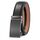 guvoosm Gürtel Herren,Leder Automatik Gürtel Für Herren Business Anzug -3,5cm Breite-88-125-Black 251