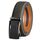 KEMISANT Gürtel Herren, Ledergürtel Ratsche Automatikschließe für Herren Business Anzug, 35mm Breit Gürtel,Größe Angepasst(Heiliges Grau-105cm/28-34" taille verstellbar)