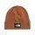 The North FACE Dock Worker Recycled Beanie | Deep Fit, Cuffed Wintermütze für Damen & Herren mit gewebtem Logopatch, Burnt Umbra, Einheitsgröße