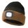 Wmcaps Mütze mit LED Licht, Wintermütze mit Dickem Warmen Futter, Integrierte Beleuchtete Type-C Wiederaufladbare Freihändige Stirnlampe, Geschenke für Männer Frauen,Batik Schwarzkhaki