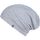 Enter the Complex® Leichte Beanie Mütze, Herren und Damen, Übergangsmütze, Sommer Beanie, Dünne Kopfbedeckung, Baumwolle (Jersey), S/M, Hell Grau Meliert