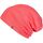 Enter the Complex® Leichte Beanie Mütze, Herren und Damen, Übergangsmütze, Sommer Beanie, Dünne Kopfbedeckung, Baumwolle (Jersey), L/XL, Coral Pink