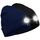 SPGOOD LED Beanie Beleuchtete Mütze mit Licht,Geschenke für Männer Winter Warm LED Mütze, Lampe Laufmütze für Angeln,Jogger,Camping,Laufen(Schwarz&Marine)