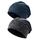 Kiiwah 2 Stück Beanie Mütze für Herren und Damen Streifen Slouch Unisex Stricken Beanie für den Frühling, Herbst und Winter