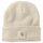 Carhartt Unisex Knit Beanie Hat, White, One Size