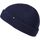 Enter the Complex® Fisherman Beanie, 100% Merino Wolle, Trawler Mütze, Fischermütze, Troyer, Ribbstrick, Damen und Herren, Navy