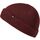 Enter the Complex® Fisherman Beanie, 100% Merino Wolle, Docker Mütze, Fischermütze, Seemannsmütze, Ribbstrick, Damen und Herren, Maroon