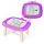 Kikidex Kleinkinder Spielzeug Alter 1-3, Magnetisch Zaubertafel, Mädchen Spielzeug für 1-2 Jahre, Magic Painting Board Lernspielzeug für 1 2 3 Jahre Baby Kinder, Geburtstag Geschenk (Violett)