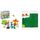 LEGO DUPLO Town Imkerei und Bienenstöcke, Lernspielzeug & DUPLO Bauplatte in Grün, Grundplatte für DUPLO Sets, Konstruktionsspielzeug für Kleinkinder 10980