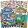 Elfew 2 Stück 3D Stickerbuch Wiederverwendbar für 2-4 Jährige, Puffy Sticker Kinder für Mädchen Jungen, 100+ Puffy Aufkleber Fahrzeuge und Bagger Kinder 2 Jahre, Geschenk 2 Jahre Junge